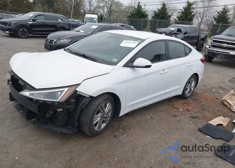2020 Hyundai Elantra Sel z USA, uszkodzony, nr VIN 5NPD84LF2LH566671